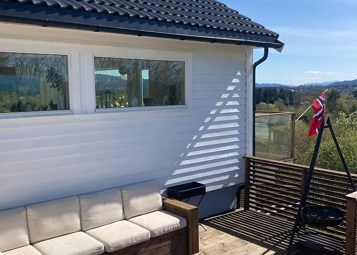 Duplex Near Airport Nyaraló Bergen